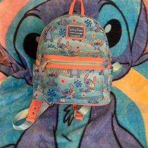 Stitch Disney Parks Loungefly Mini Backpack